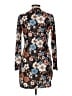 Unbranded Print Brown Casual Dress Size M - photo 2