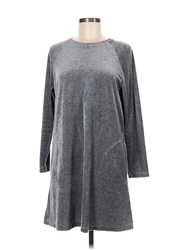 Pre-owned Purejill Casual Dress In Gray