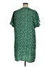 Shein Curve 100% Polyester Print Green Casual Dress Size 16 Plus (2) - photo 2