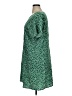 Shein Curve 100% Polyester Print Green Casual Dress Size 16 Plus (2) - photo 5