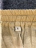 Unbranded Solid Tan Casual Pants Size L - photo 7