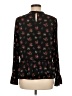 Dex 100% Polyester Black Long Sleeve Blouse Size M - photo 2