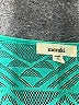 Meraki 100% Polyester Teal Short Sleeve Blouse Size XL - photo 7