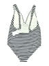 Pez D'Or Stripes Ivory One Piece Swimsuit Size S - photo 2