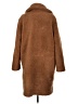 Gap 100% Polyester Brown Coat Size L - photo 2