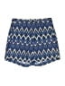 SPANX Chevron-herringbone Blue Shorts Size XS - photo 1