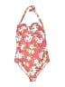 Pez D'Or Floral Pink One Piece Swimsuit Size XL - photo 1
