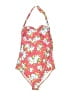 Pez D'Or Floral Pink One Piece Swimsuit Size XL - photo 1