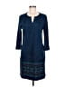 Neiman Marcus Blue Casual Dress Size 8 - photo 1