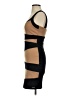 Rinascimento Color Block Brown Cocktail Dress Size S - photo 5