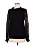 Adrianna Papell Black Pullover Sweater Size M - photo 1
