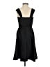 David's Bridal 100% Polyester Solid Black Cocktail Dress Size 2 - photo 2