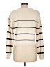 Z Supply Stripes Ivory Pullover Sweater Size L - photo 2