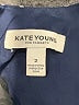 Kate Young for Target 100% Polyester Polka Dots Blue Cocktail Dress Size 2 - photo 7