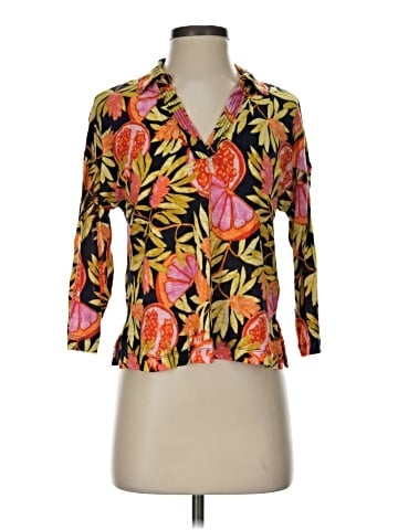 C&C California 3/4 Sleeve Blouse (view 1)