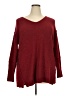 Caslon 100% Polyester Burgundy Pullover Sweater Size 2X - photo 1