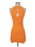 PrettyLittleThing Orange Cocktail Dress Size 4 - photo 1