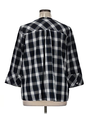 Skies Are Blue 3/4 Sleeve Blouse (view 2)