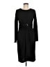 Halston Black Cocktail Dress Size 8 - photo 1