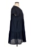 Unbranded 100% Polyester Solid Blue Casual Dress Size XL - photo 4