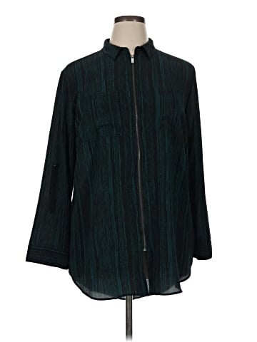 Rock & Republic Long Sleeve Blouse (view 1)
