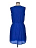 Apt. 9 100% Polyester Color Block Blue Casual Dress Size M - photo 2
