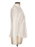 Express Design Studio 100% Cotton Ivory White Long Sleeve Blouse Size M (estimated) - photo 4