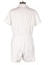 Unbranded Solid White Romper Size XL - photo 2