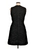Alice + Olivia 100% Polyester Black Cocktail Dress Size 14 - photo 2