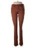 Pilcro and the Letterpress Chevron-herringbone Brown Jeans Size 28 waist - photo 1