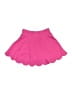 Unbranded Solid Pink Black Active Skort Size 8 - photo 2