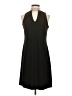 MSK Solid Black Casual Dress Size S - photo 1