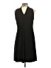 MSK Solid Black Casual Dress Size S - photo 2