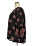 Tacera 100% Polyester Black 3/4 Sleeve Blouse Size 2X - photo 5