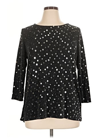 MSK 3/4 Sleeve Top (view 1)