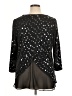 MSK Stars Black 3/4 Sleeve Top Size XL - photo 2