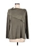 Coldwater Creek 100% Acrylic Gray Green Pullover Sweater Size M - photo 1