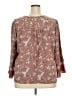Maurices 100% Rayon Brown 3/4 Sleeve Blouse Size 2X - photo 2