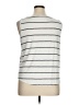 Green Envelope Ivory Silver Sleeveless T-Shirt Size XL - photo 2