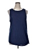 Assorted Brands Blue Sleeveless T-Shirt Size XL - photo 1