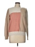 Barbour 100% Cotton Color Block Tan Pullover Sweater Size 10 - photo 1
