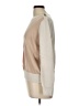 Barbour 100% Cotton Color Block Tan Pullover Sweater Size 10 - photo 5