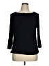 Karen Scott Black 3/4 Sleeve Top Size XL - photo 1