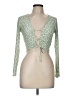 Meraki Green Long Sleeve Top Size M - photo 1