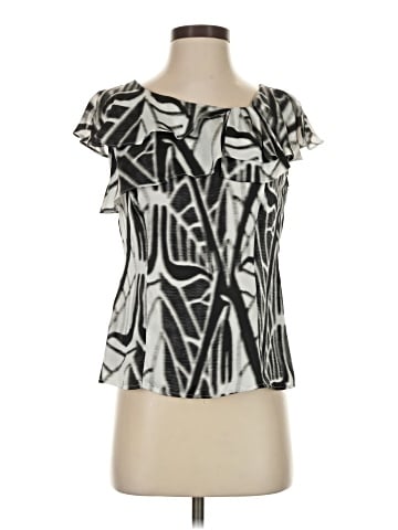 Worthington Short Sleeve Blouse (view 1)