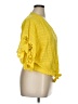 Max Studio Yellow Short Sleeve Blouse Size XL (estimated) - photo 4