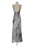 Blu Moon 100% Rayon Animal Print Silver Cocktail Dress Size Sm (1) - photo 2