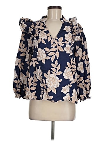 Sugarlips 3/4 Sleeve Blouse (view 1)