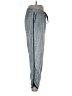 Bella Dahl Plaid Blue Casual Pants Size L - photo 4