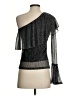 Willow & Clay 100% Polyester Black 3/4 Sleeve Top Size S - photo 2